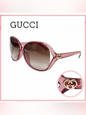 Pink Gucci Sunglasses
 Lovely Heart